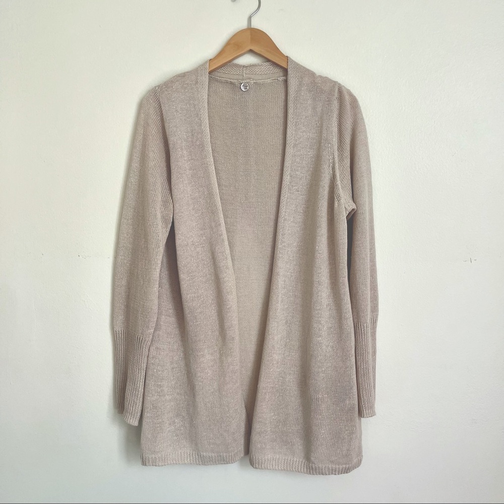 Margaret O’Leary linen knit flowing cardigan